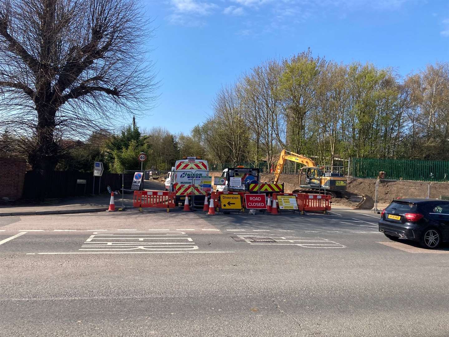 The A251 is currently shut, but will reopen in June