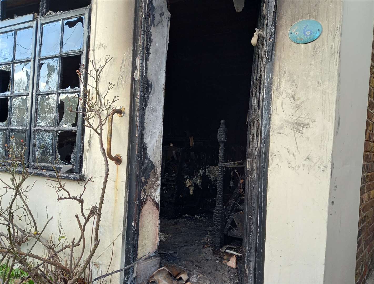 Neighbours say the house on Wellington Place in Sandgate is now an 'absolute wreck'. Picture: Annette Pratt