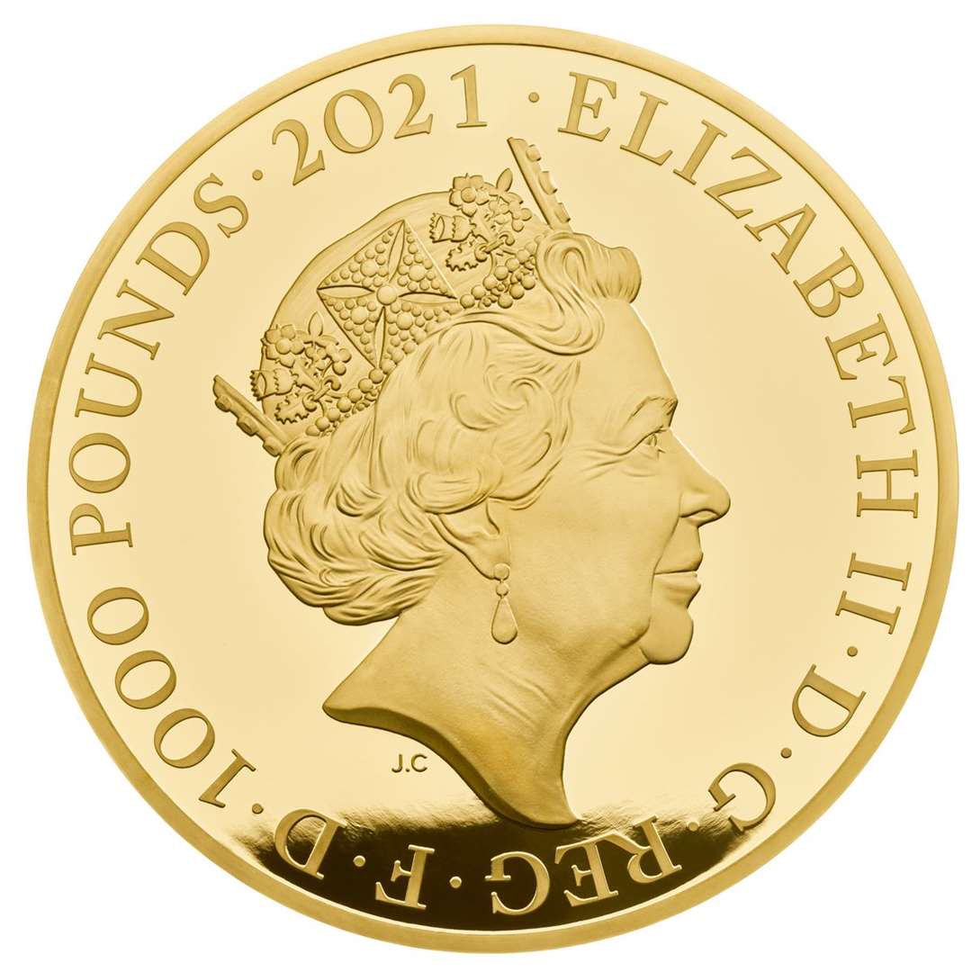 One of a new range of commemorative coins celebrating the Queen’s 95th birthday on April 21 (The Royal Mint/PA)