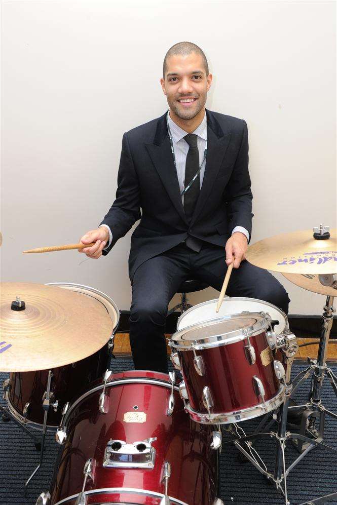 Music teacher Jake Blair