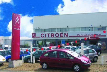 The Citroen garage. Picture: Dutton Forshaw