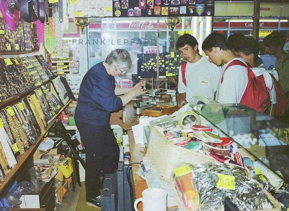 Arlington Arcade, pictured in the late 80s, was a popular venue. Picture: Thanet Hidden History