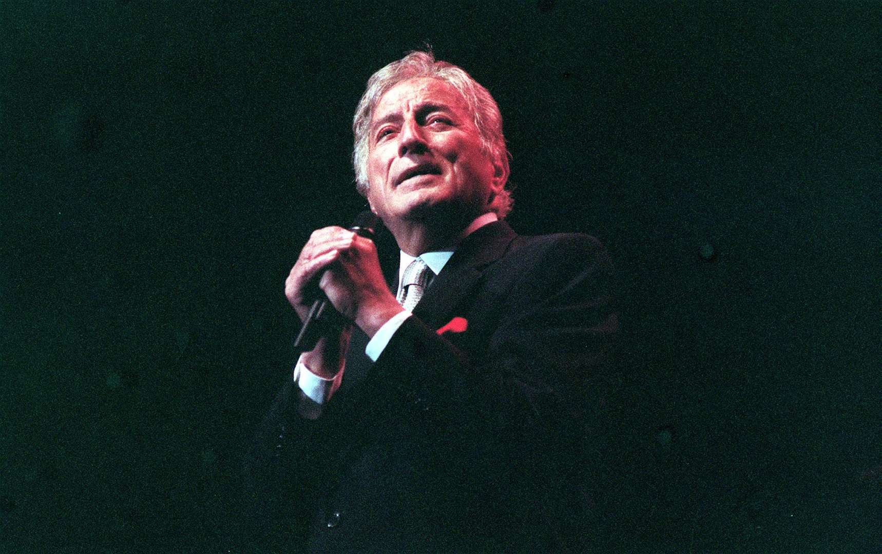 Tony Bennett performing on stage in London (Michael Walter/PA)