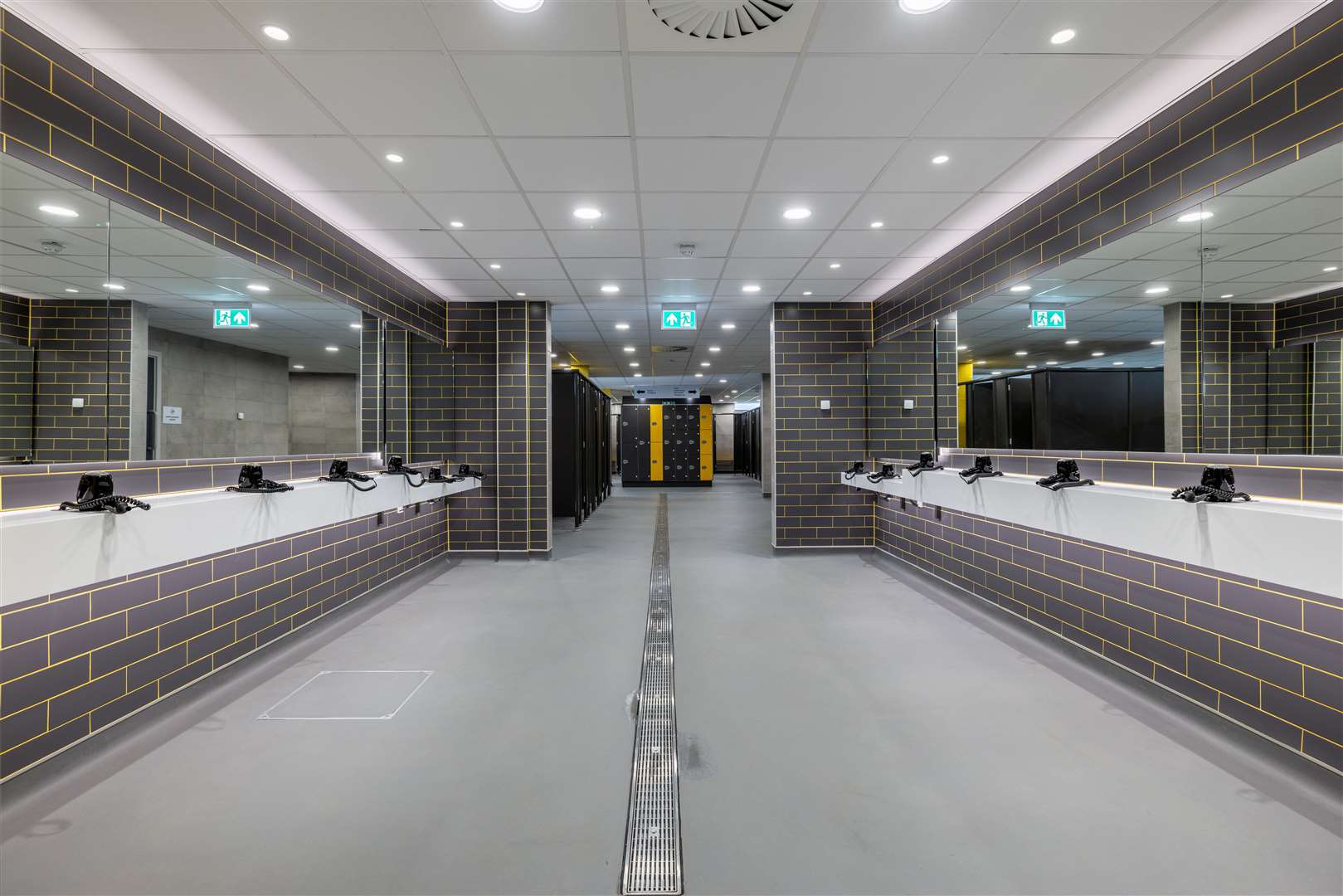 The refurb included new changing facilities