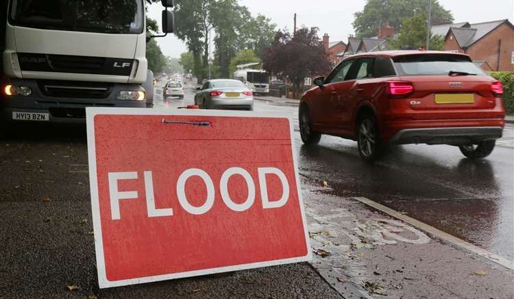 Residents are being advised to plan how they would move family and pets to safety in the event of a flood.