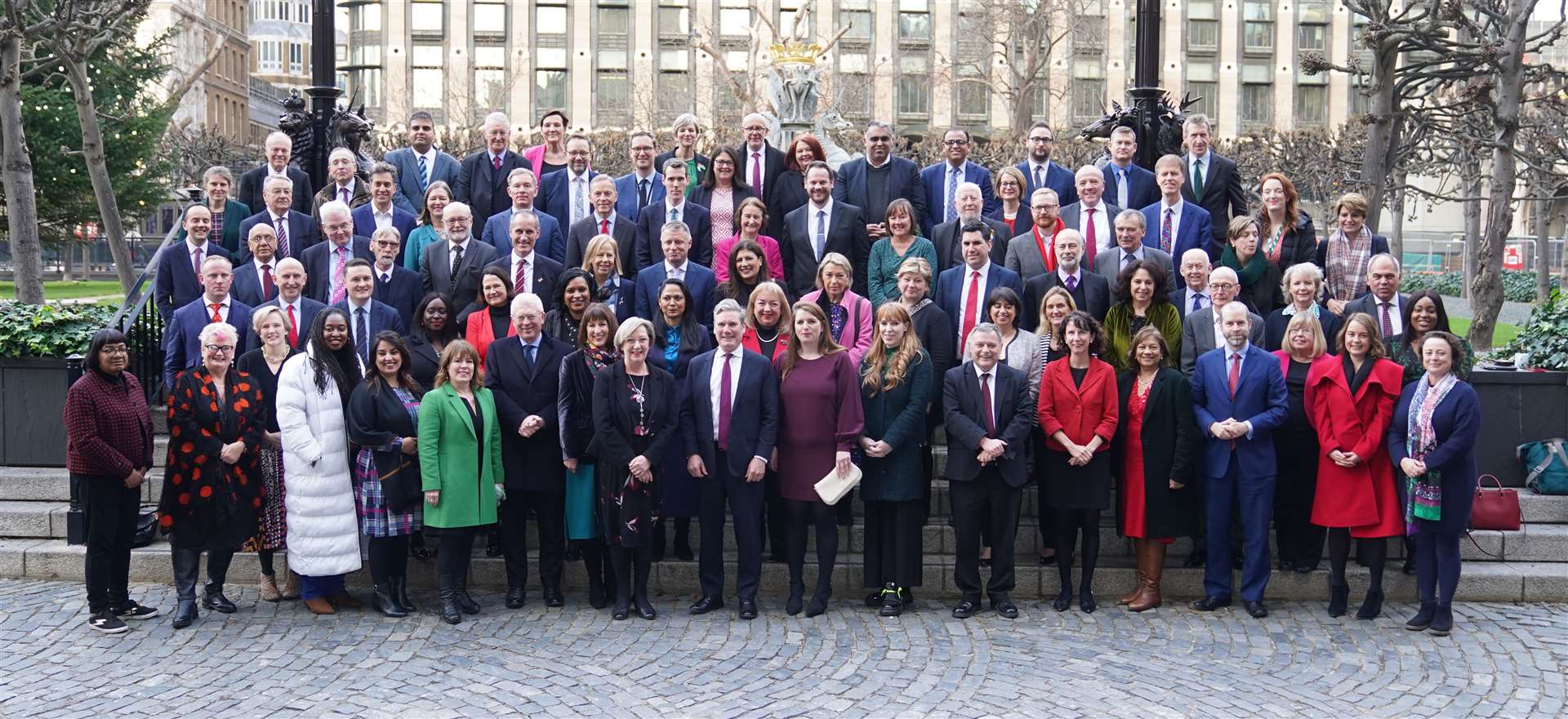 Sir Keir Starmer was addressing members of the Parliamentary Labour Party (James Manning/PA)