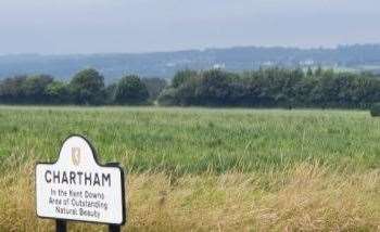 The field at Chartham being targeted (49166519)