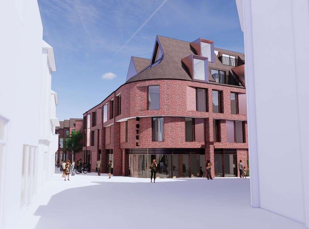 How the 92-bed hotel in New Rents could look. Picture: Hollaway