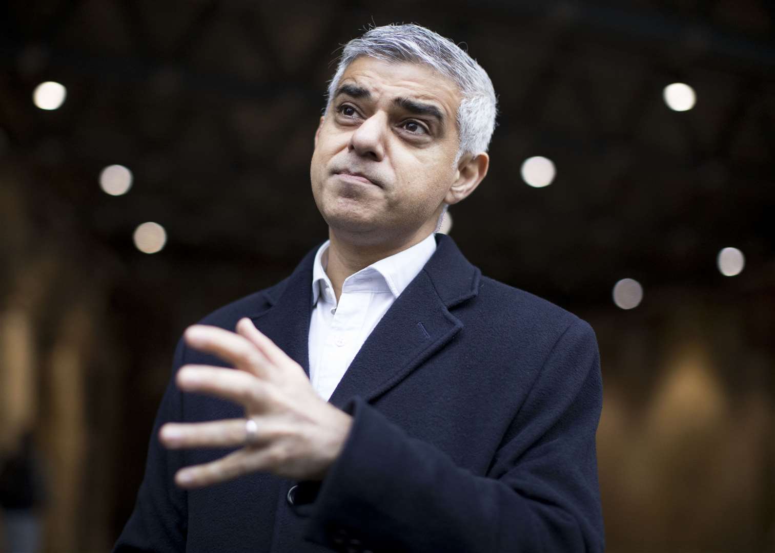 London Mayor Sadiq Khan said falling infection rates in the capital could lead to complacency (Rick Findler/PA)