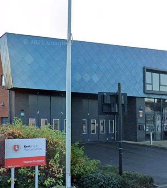 The new Medway Fire Station in Watling Street