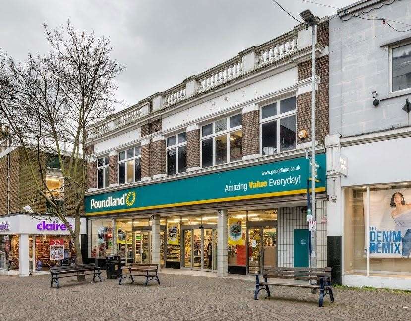 Poundland in High Street, Ramsgate. Picture: Steven Baker/Historic England Archive