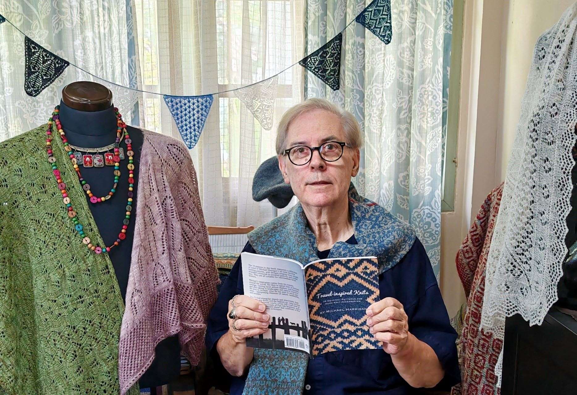 Michael Harrigan has had an interest in knitwear since he was a boy (University of Dundee/PA)