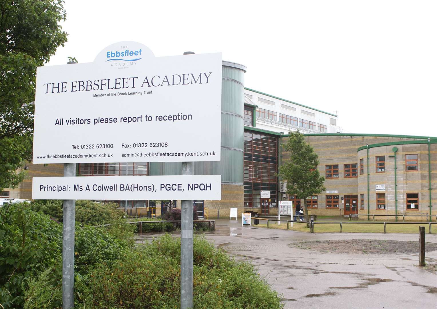 The Ebbsfleet Academy in Swanscombe is subject to a new "super merger". Picture byJohn Westhrop