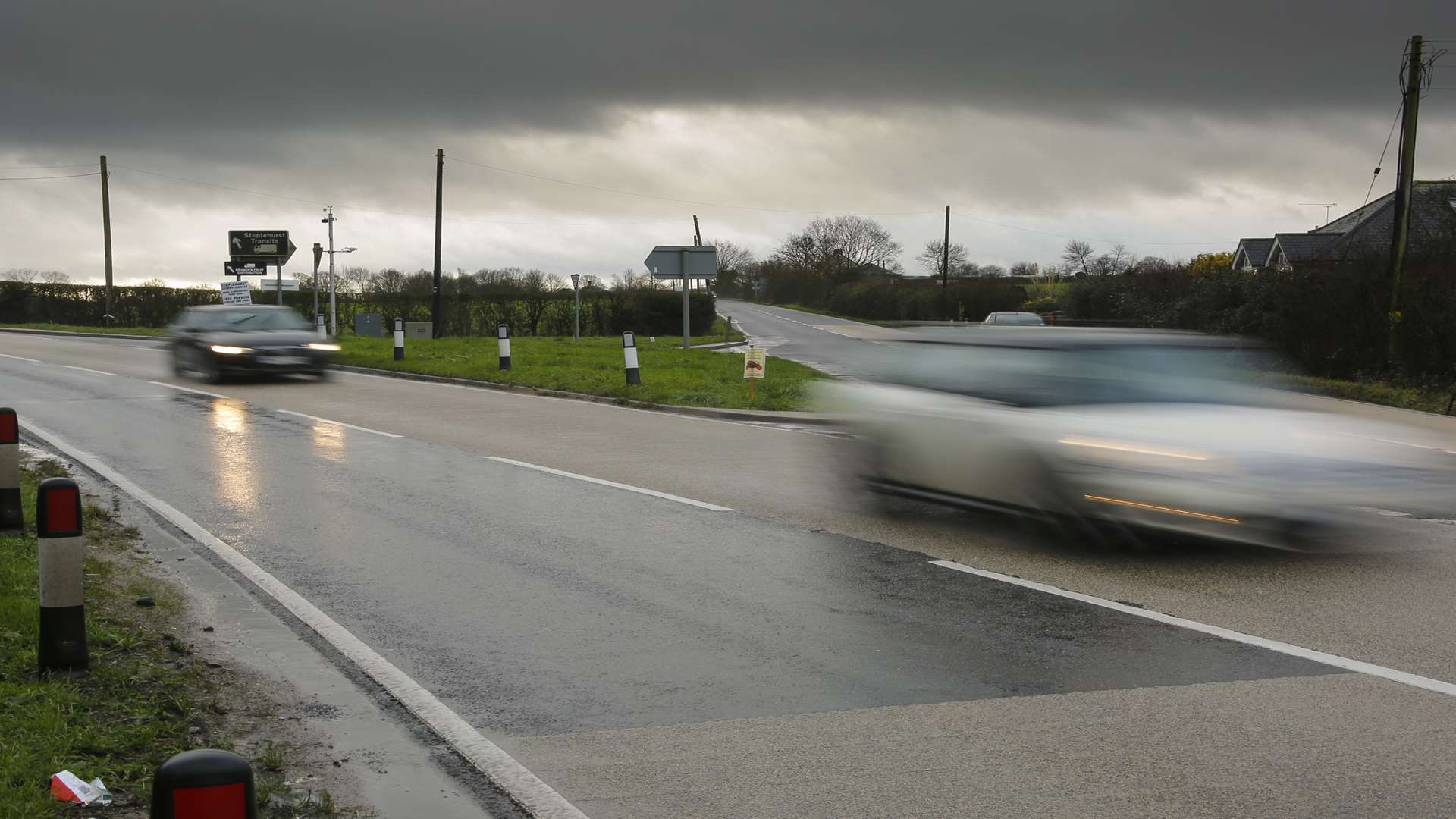 The crash scene near Staplehurst