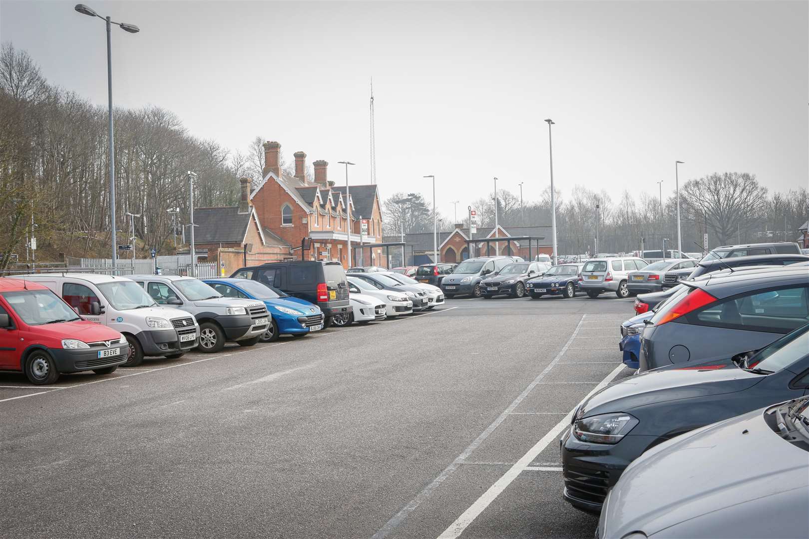 West Malling railway station car park