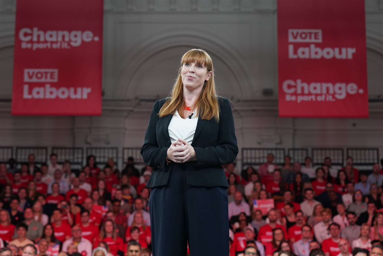 Angela Rayner (Stefan Rousseau/PA)