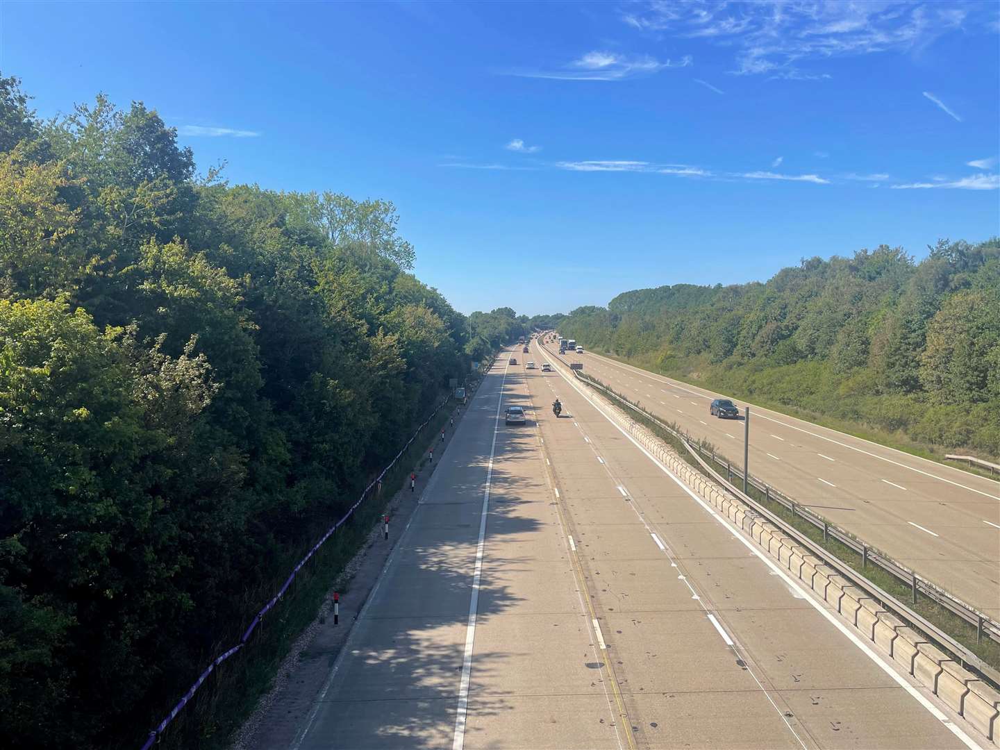 Speed restrictions on the M20 between Ashford and Maidstone have finally been lifted