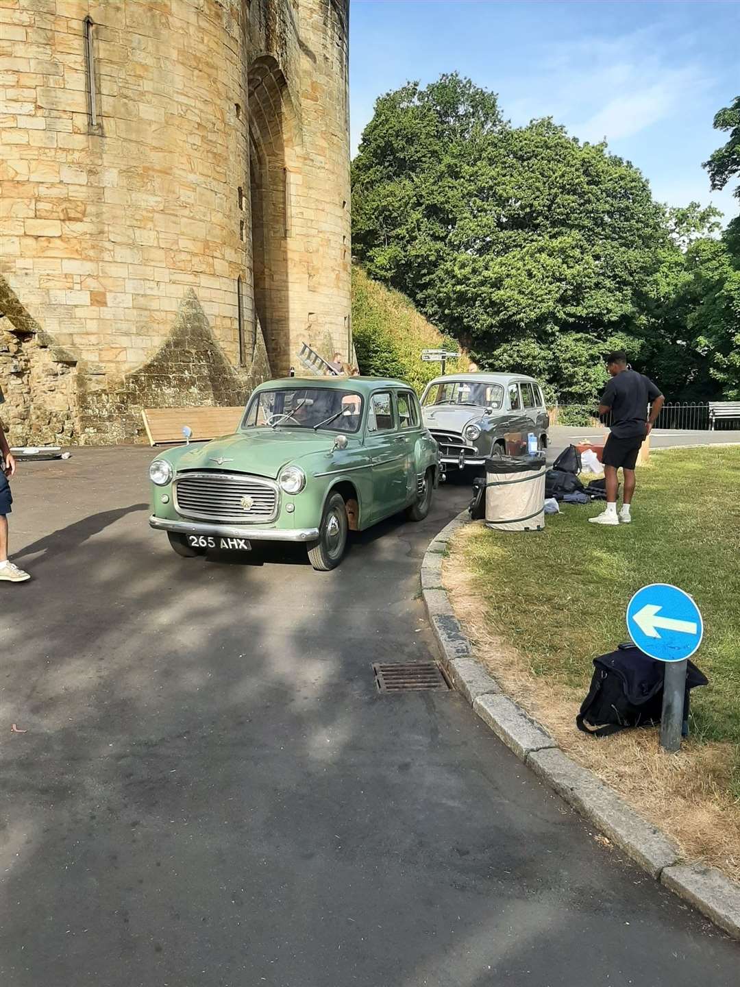 Bradley Walsh and ITV spent a day filming at Tonbridge Castle. Picture: Tonbridge Castle