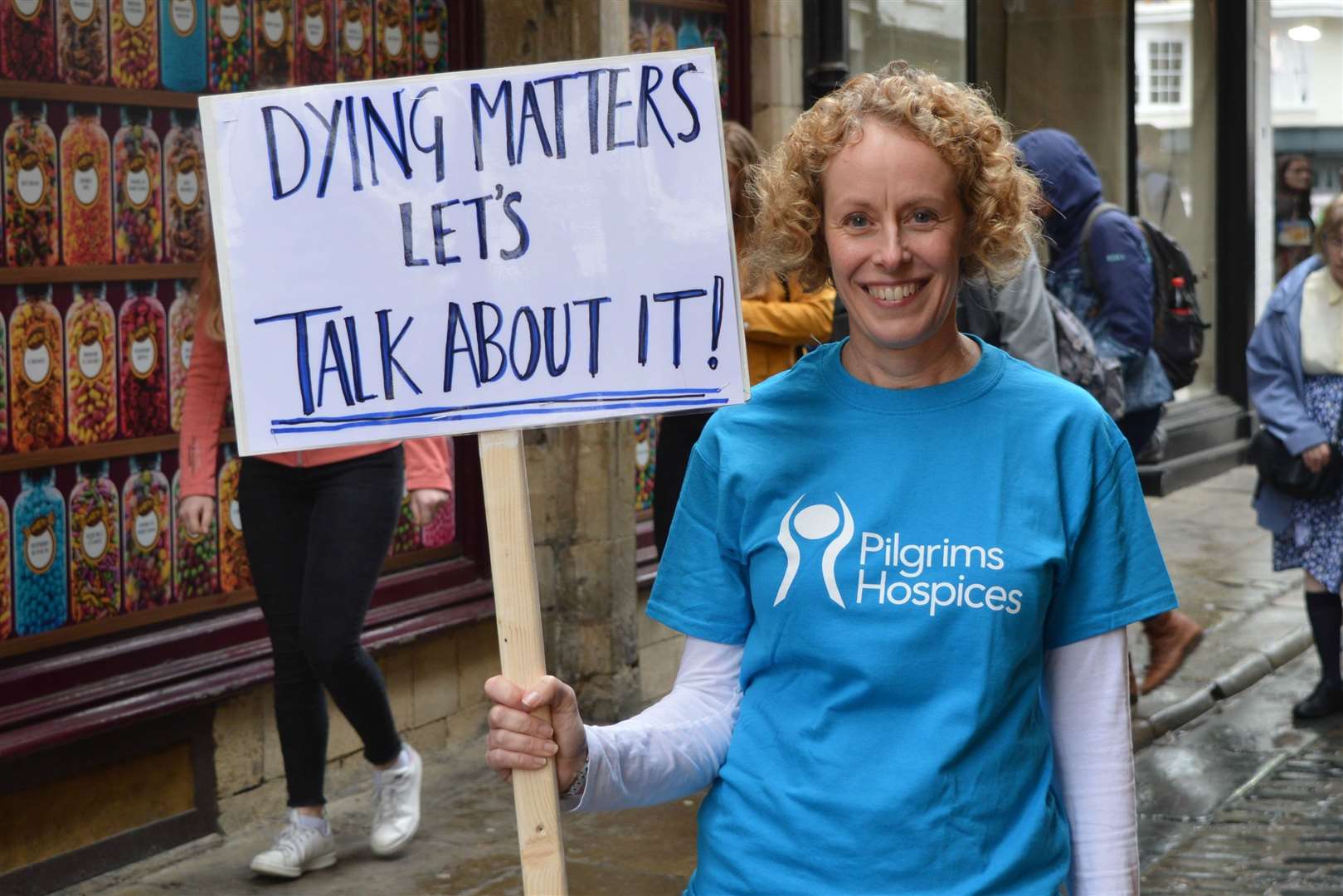 It is part of the Pilgrims Hospice Dying Matters Campaign