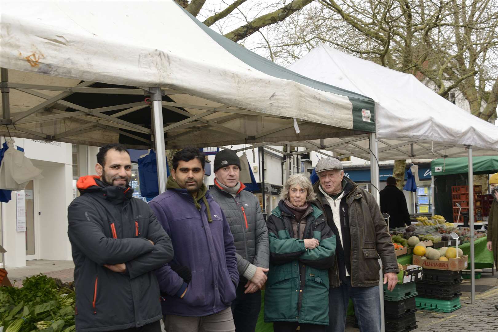 Disappointed traders say they will "soldier on" after the council rejected their request to move to a busier part of town. Picture: Paul Amos