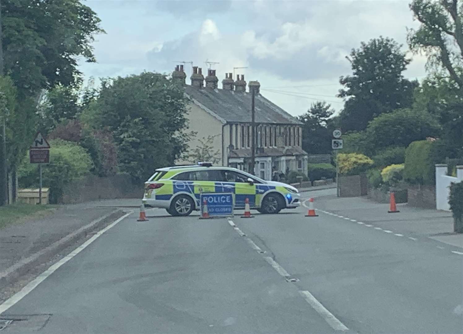 A227 Wrotham Road near Meopham Green shut after accident