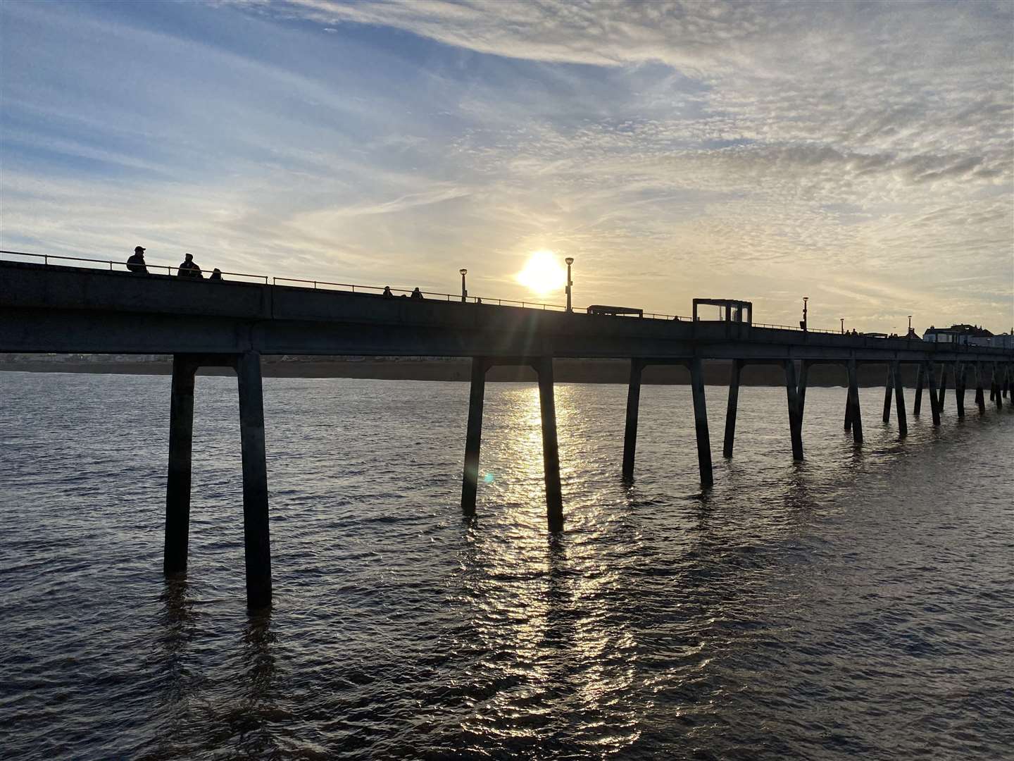 Deal Pier. Stock picture