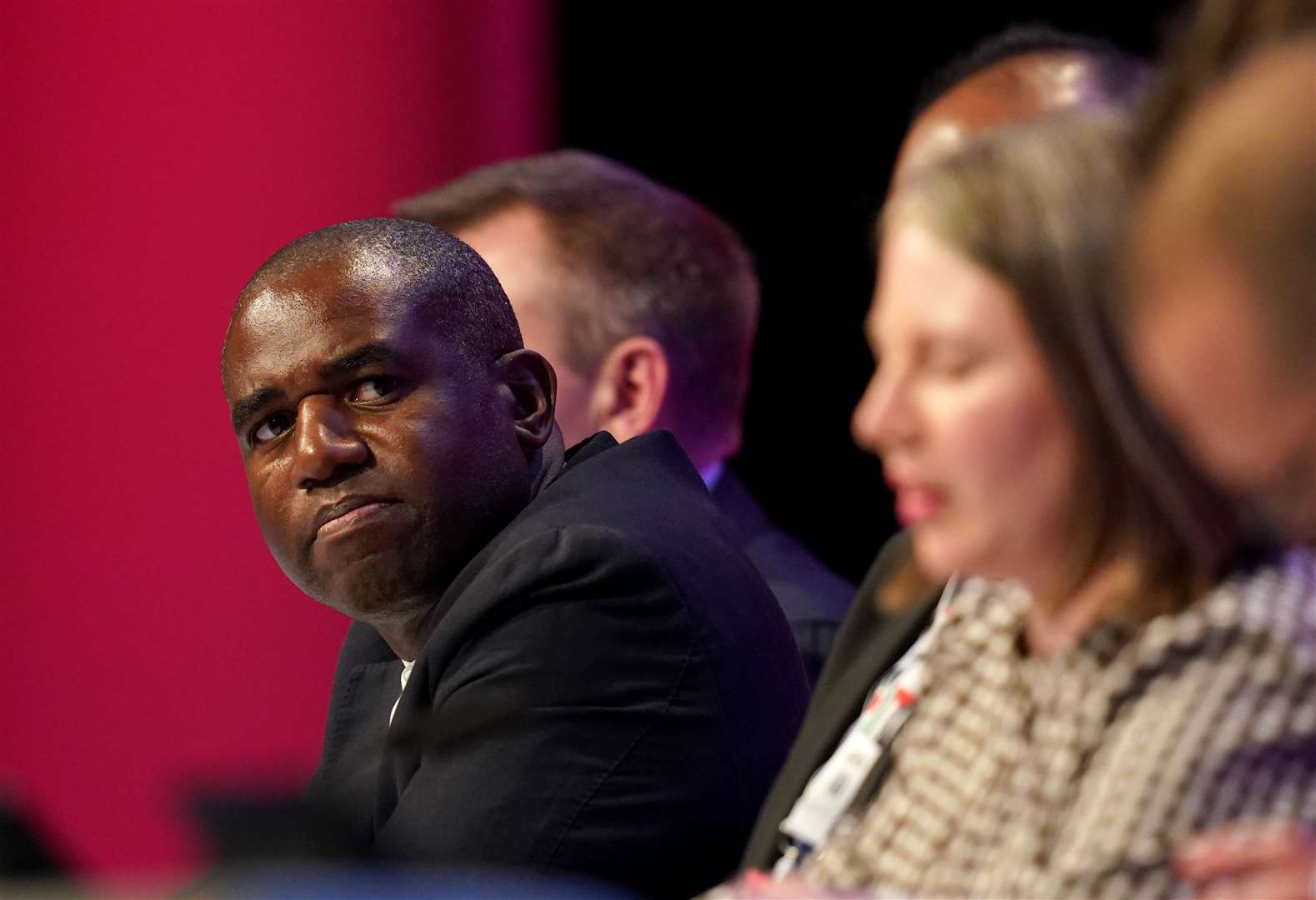 Shadow foreign secretary David Lammy (Gareth Fuller/PA)