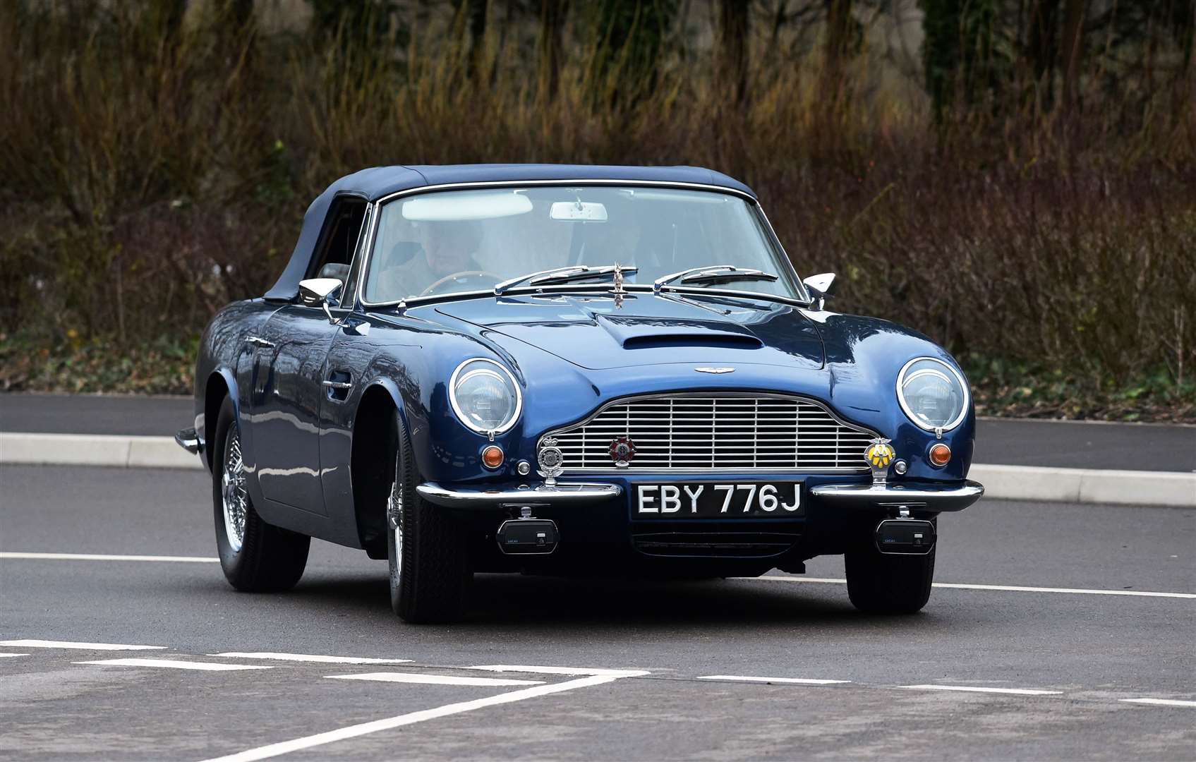 At the Aston Martin Lagonda factory (PA)