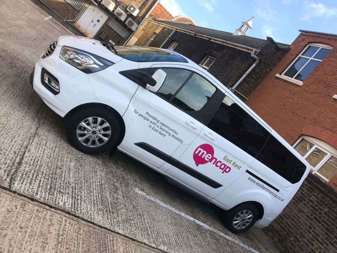 East Kent Mencap's minibus