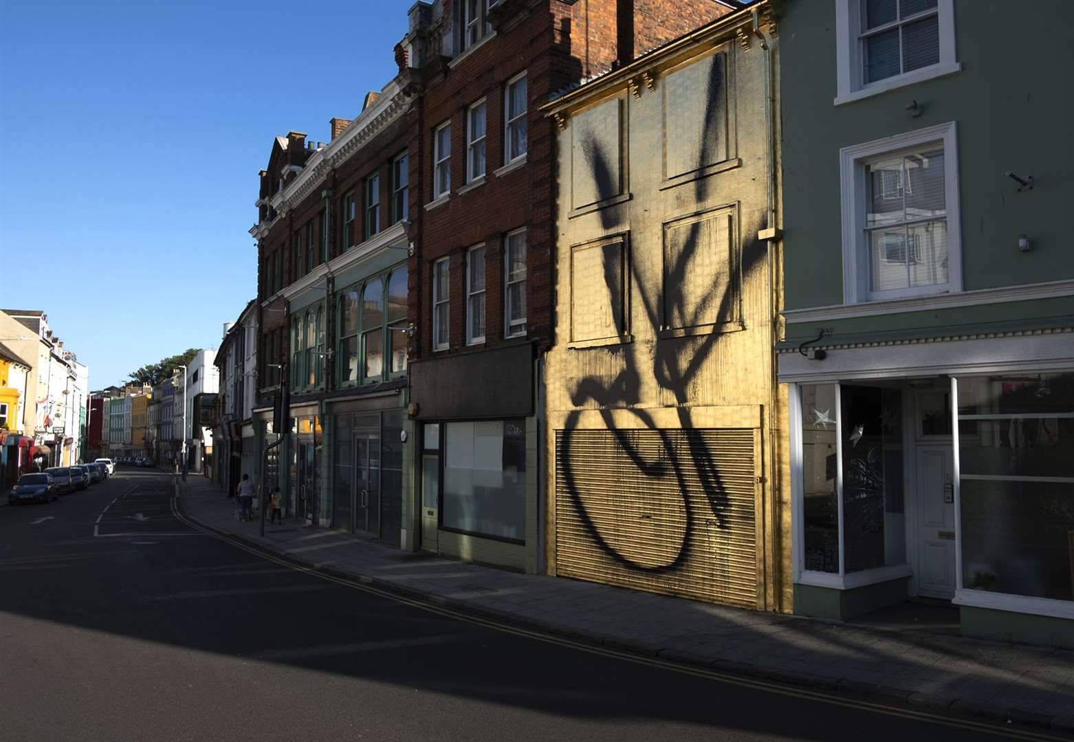 The new OK (Untitled Action) artwork, which has been commissioned in Folkestone. All pictures: HOP Projects CT20