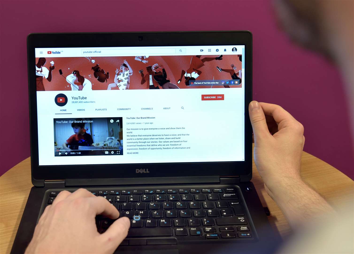 Millions were unable to access YouTube (Nick Ansell/PA)