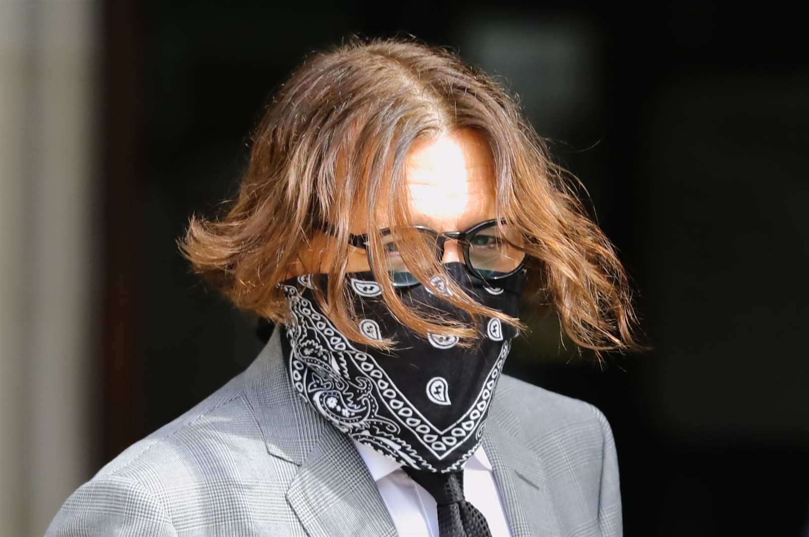 Johnny Depp is at the Royal Courts of Justice in central London for his libel action against The Sun newspaper (Aaron Chown/PA)