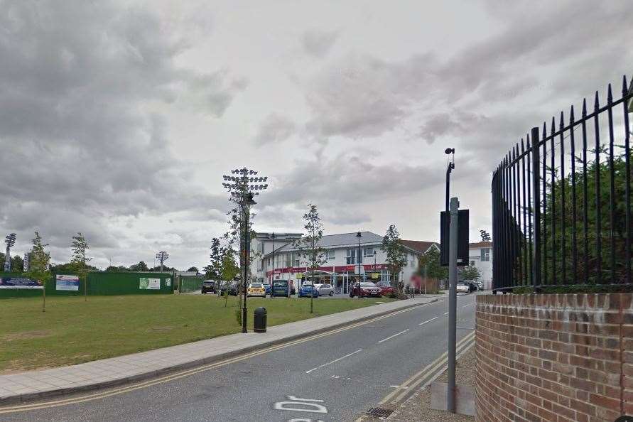 The cricket ground is now home to a Sainsbury's store