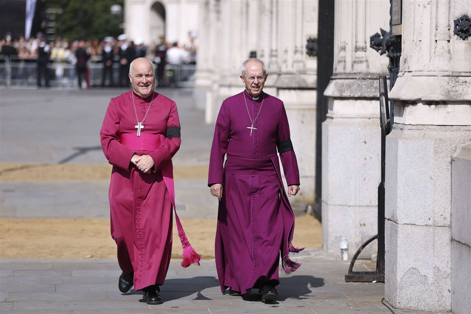 Archbishop of York Stephen Cottrell (left) has been the Church’s second-in-command to Archbishop of Canterbury Justin Welby (Richard Heathcote/PA)