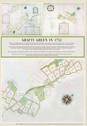 How Grafty Green looked in 1752