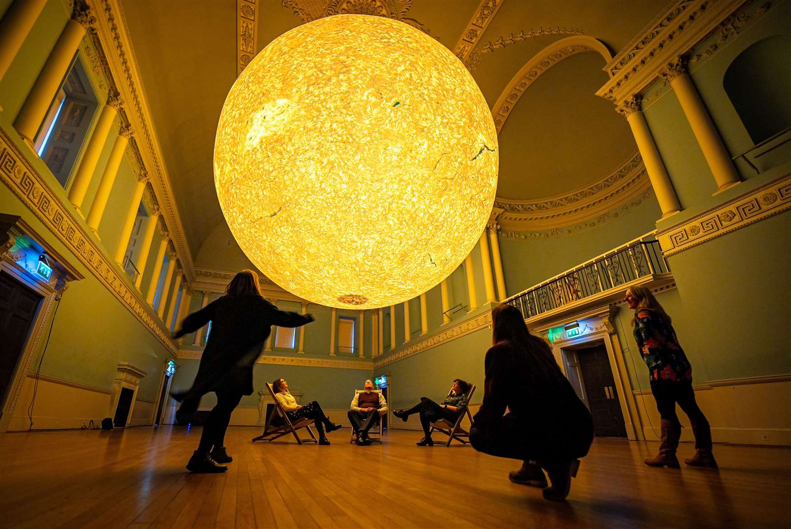 The piece will be free to view in some locations (Ben Birchall/PA)