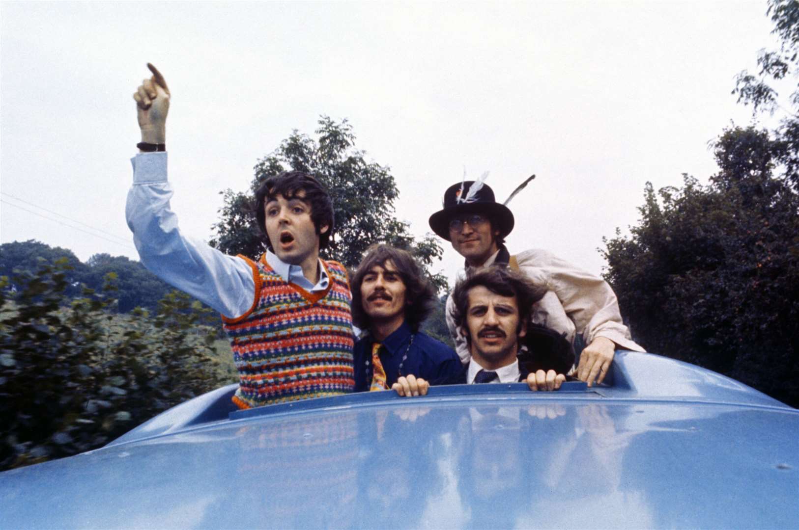 Magical Mystery Tour was filmed in and around West Malling
