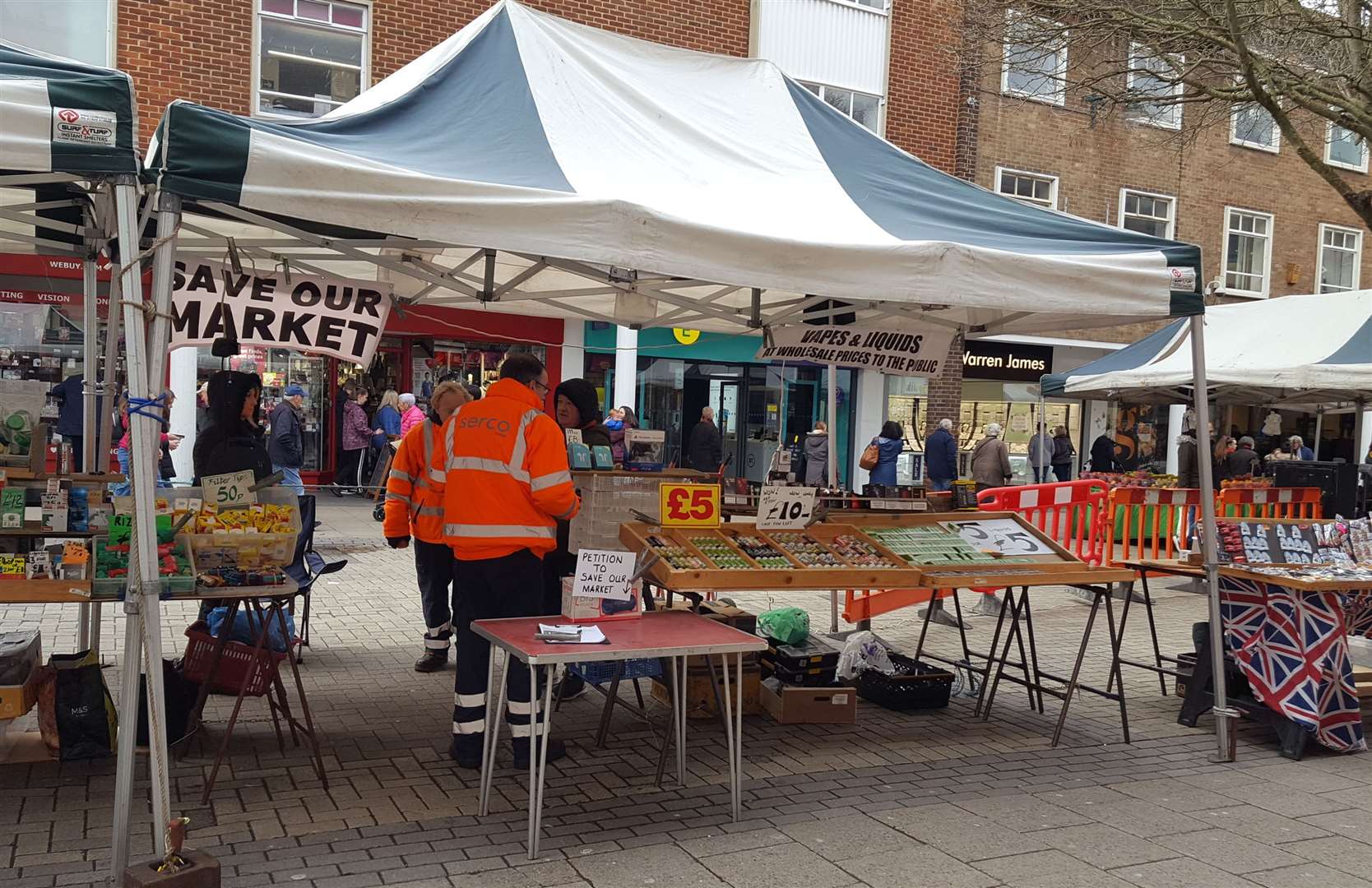 A petition has been launched to save the market in Canterbury city centre (29788056)