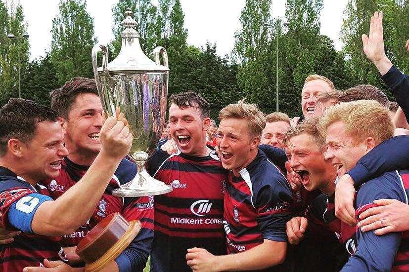 The Royal Engineers - victorious against one of their closest rivals, the Royal Artillery, winning the annual Vickers Trophy