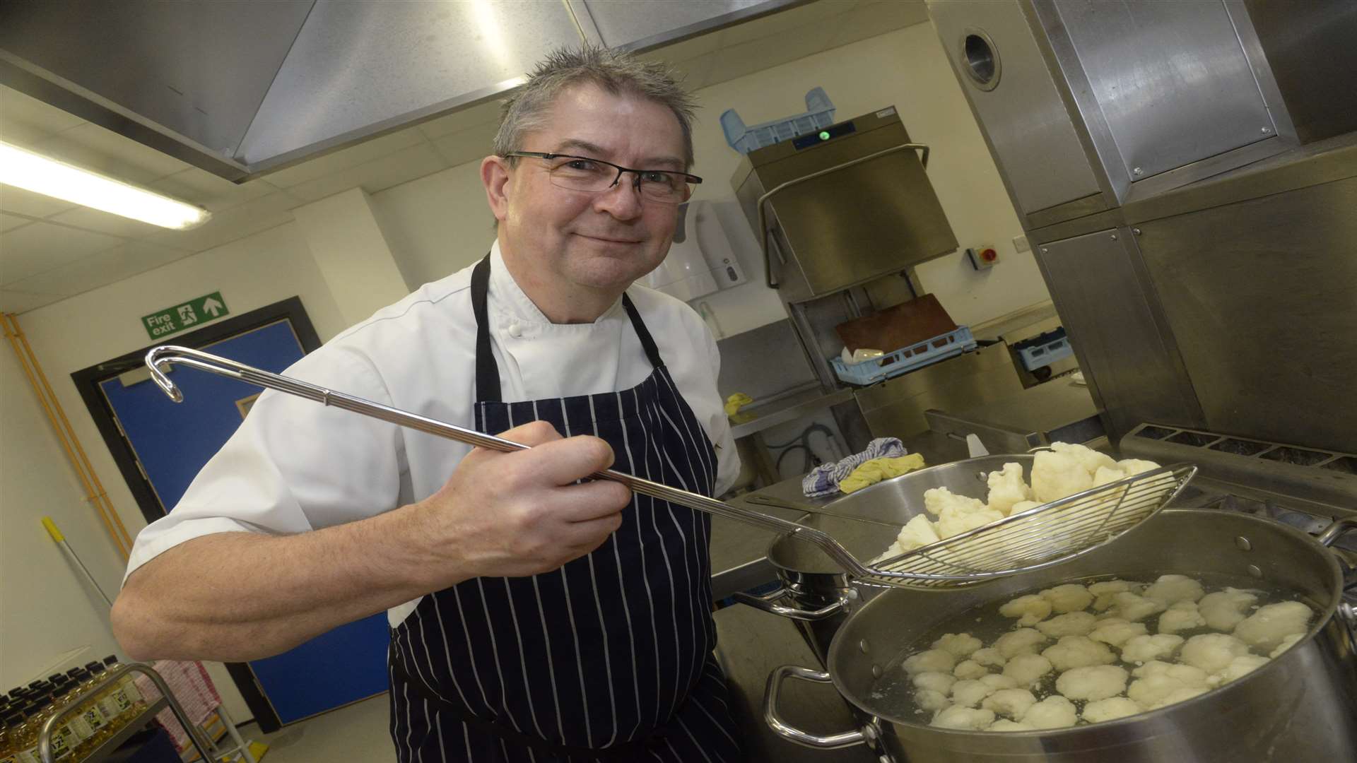 Barry Brewington, chef at Medway UTC