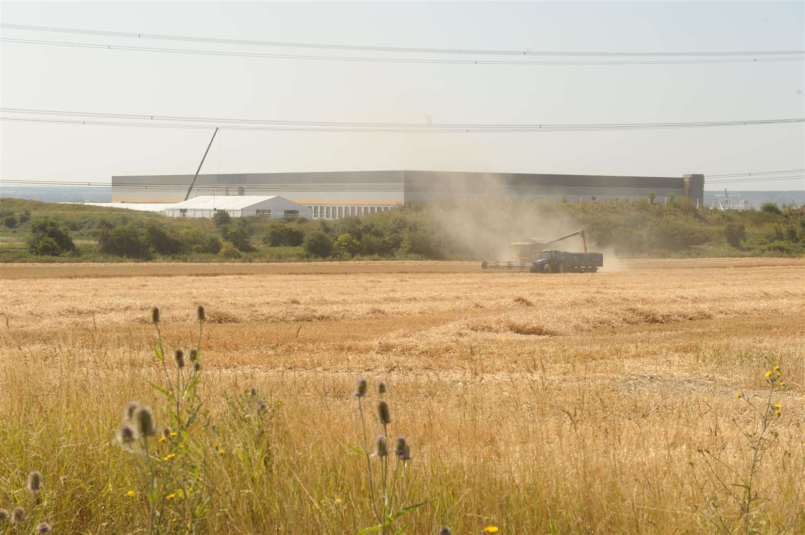 The Amazon distribution centre Picture: Steve Crispe