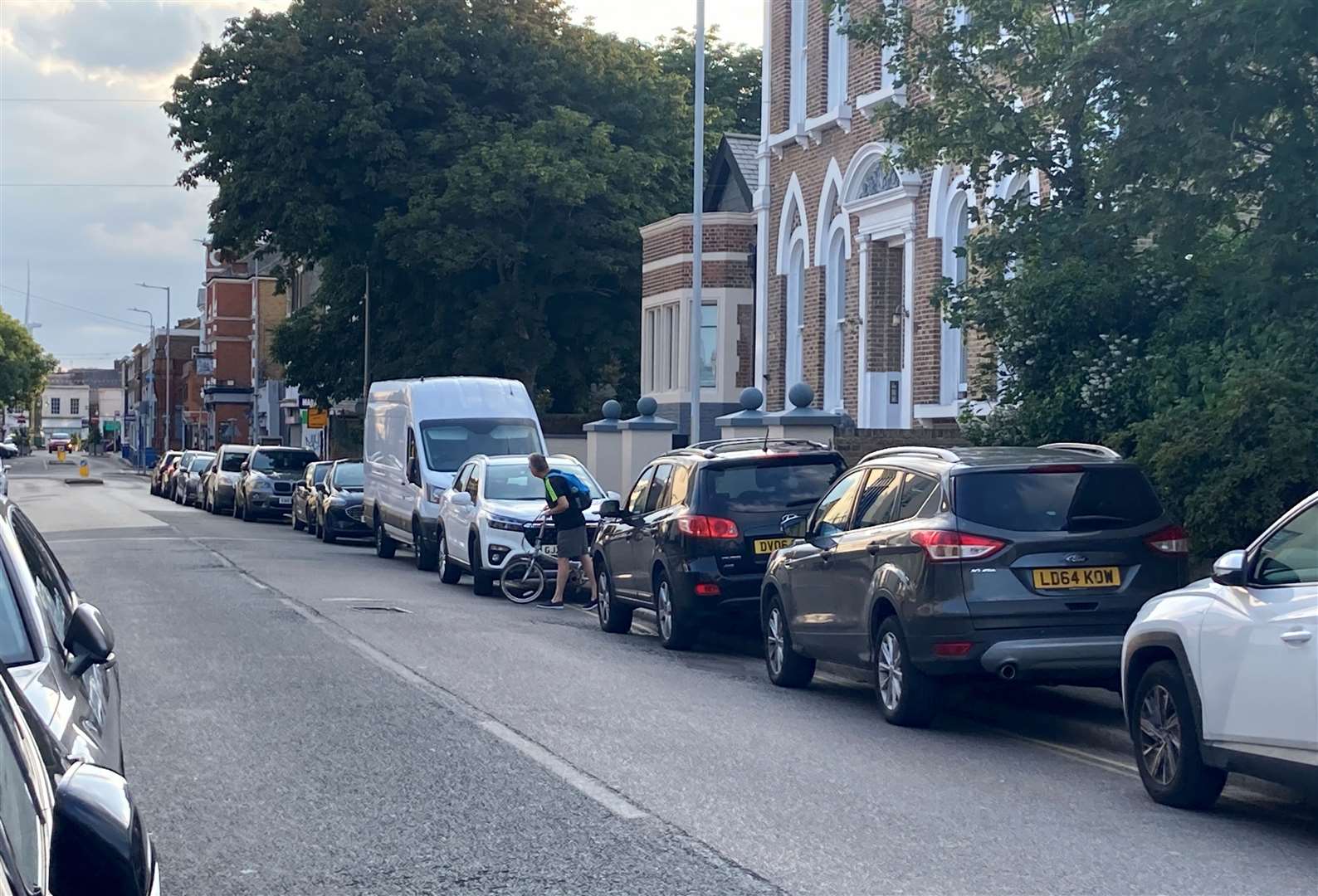 Parking in Sheerness Broadway