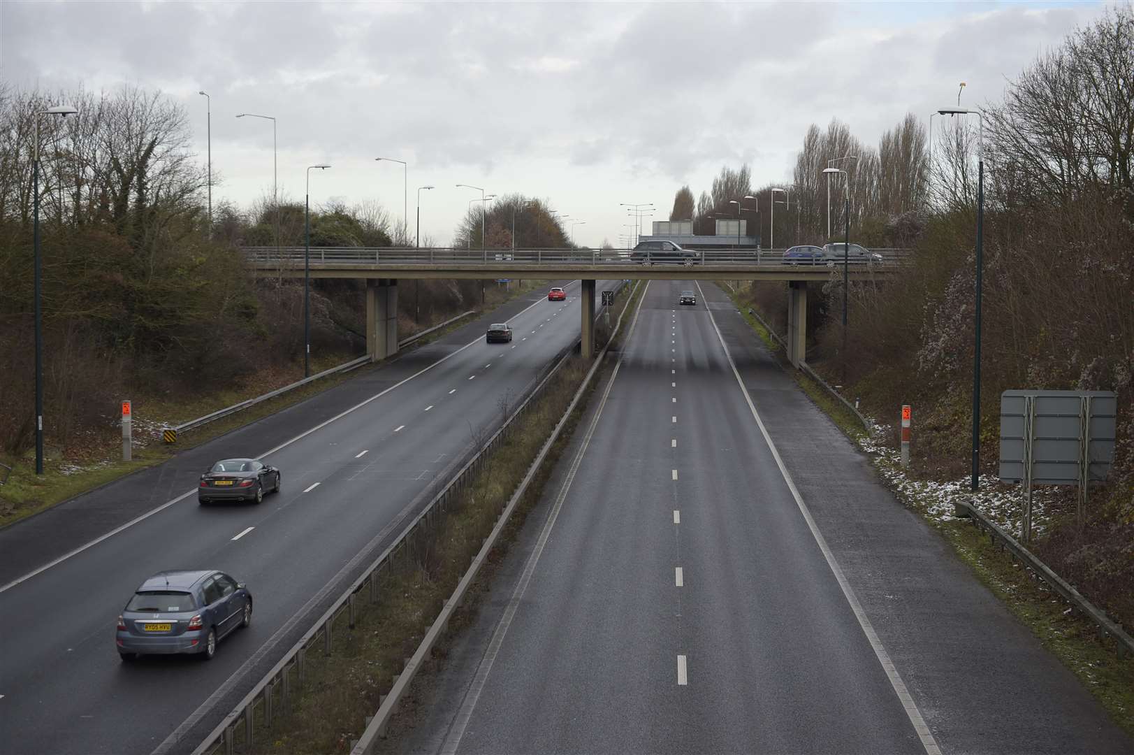 Thanet Way from Brenley Corner which will be closed for 11 nights next month