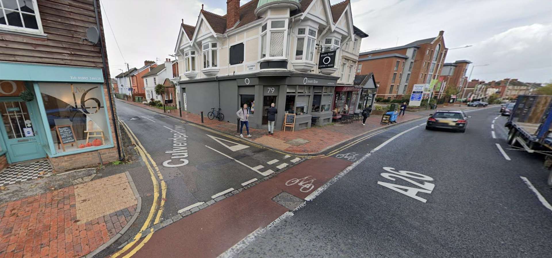 It happened on St John's Road near Culverden Down. Picture: Google Street View