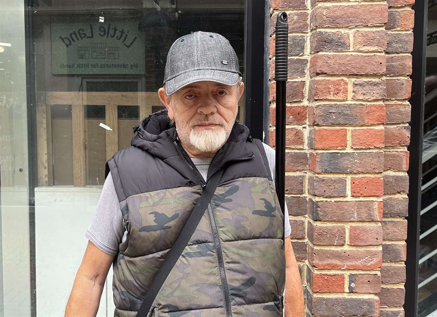 Walter James Hubbard, 68, used to shop at Wilko every week and wants to see a new plan to bring people back to Park Mall