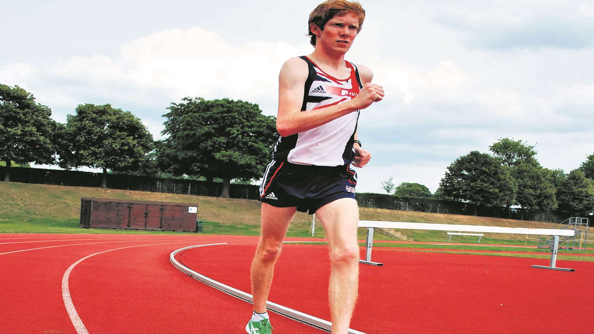 Tom Bosworth is a race walker. Picture: Karen Bird