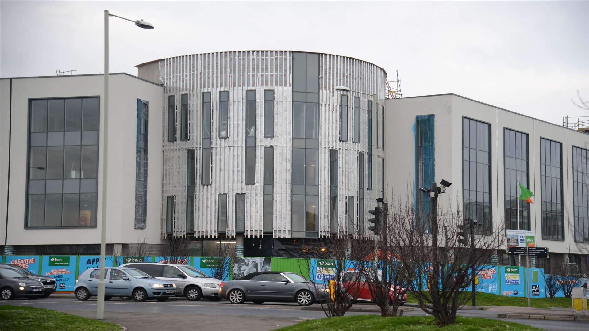 Ashford College on the corner of Station Road and ElwickRoad