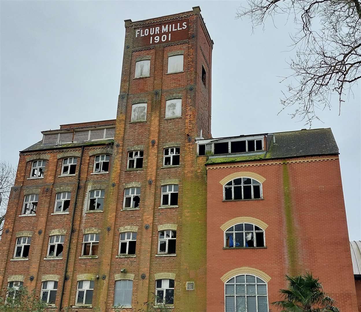 The former flour mill at the bottom of East Hill, Ashford, is set to be given a new lease of life as commercial space