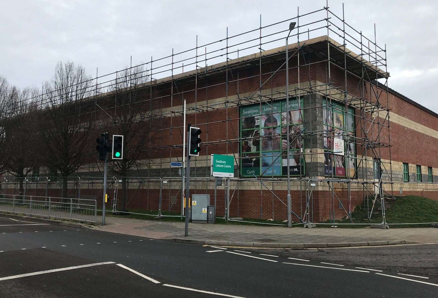 Parts of The Swallows in Sittingbourne are still out of action after its roof was damaged in a storm