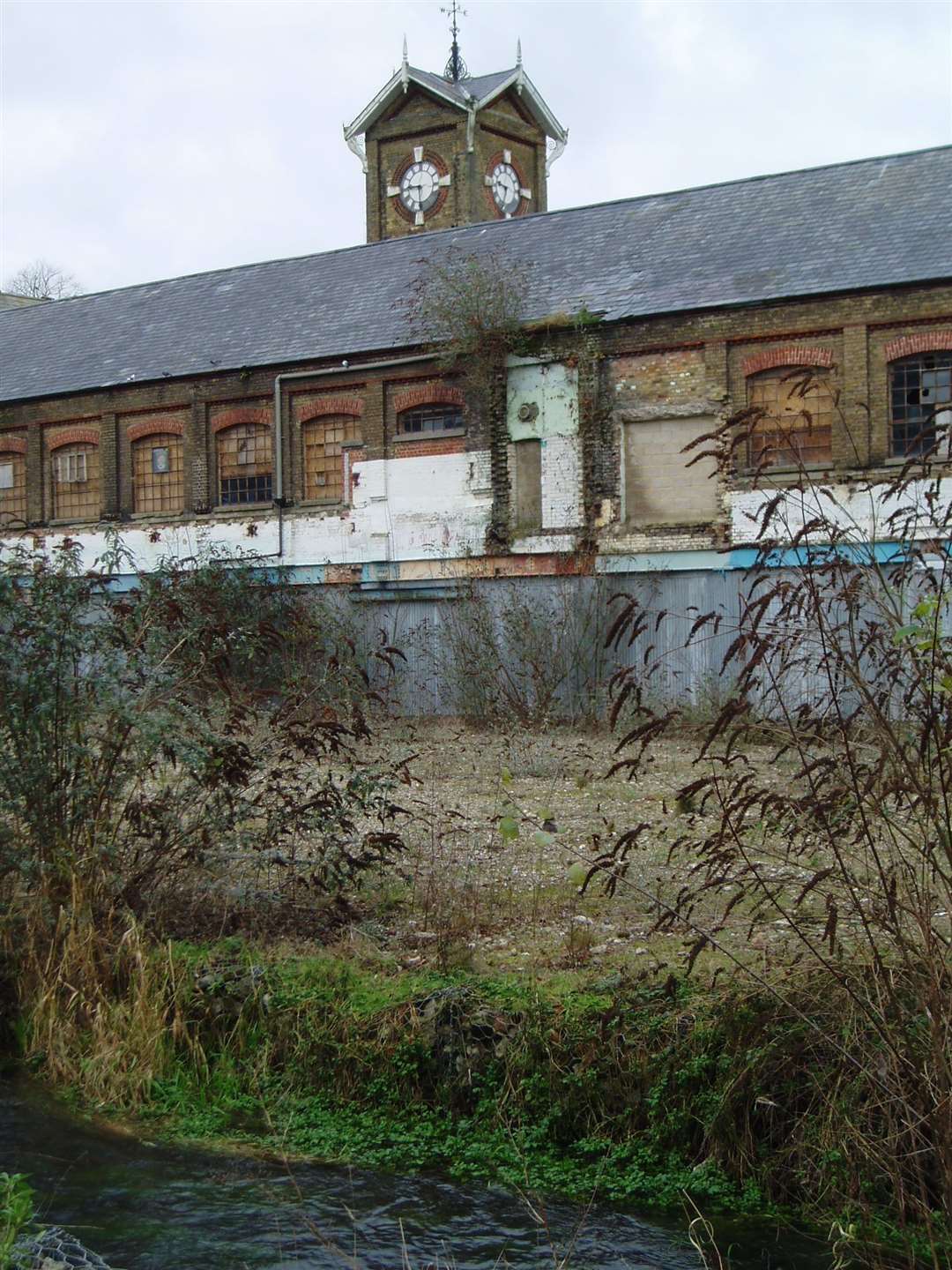 The Old building at the former Buckland Paper Mill has been turned into flats. Picture Neil Anthony